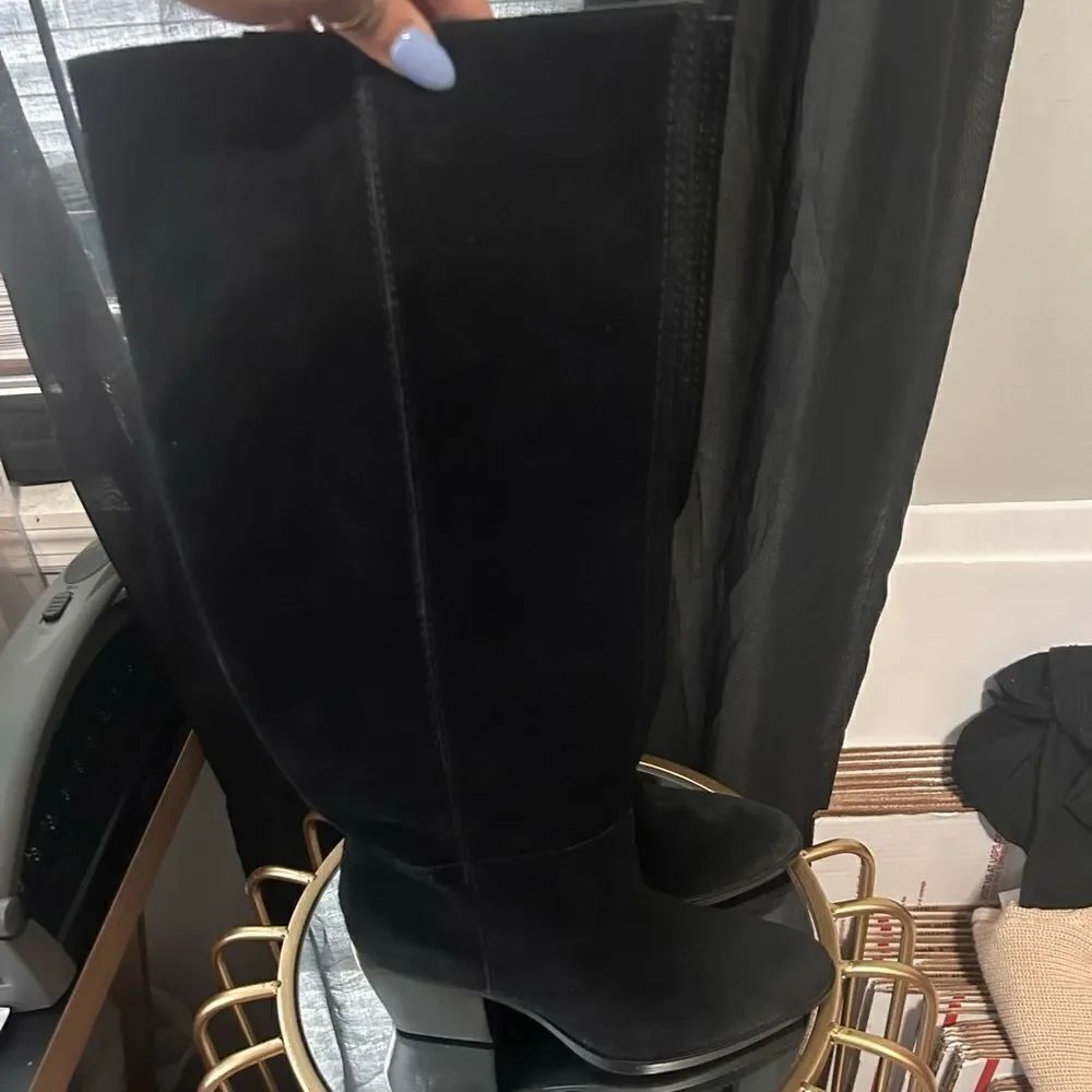 Naturalizer Fae High Shaft Boots Wide Calf NEW